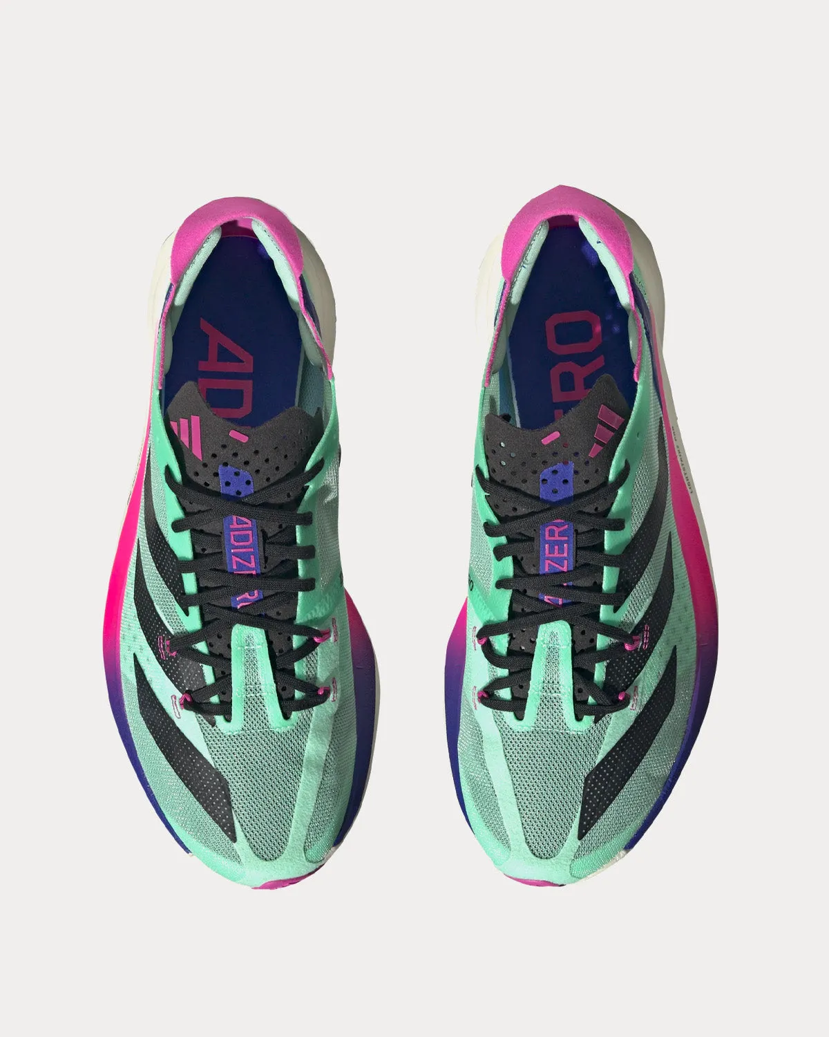 Adizero Adios Pro 3.0 Pulse Mint / Core Black / Lucid Blue Running Shoes