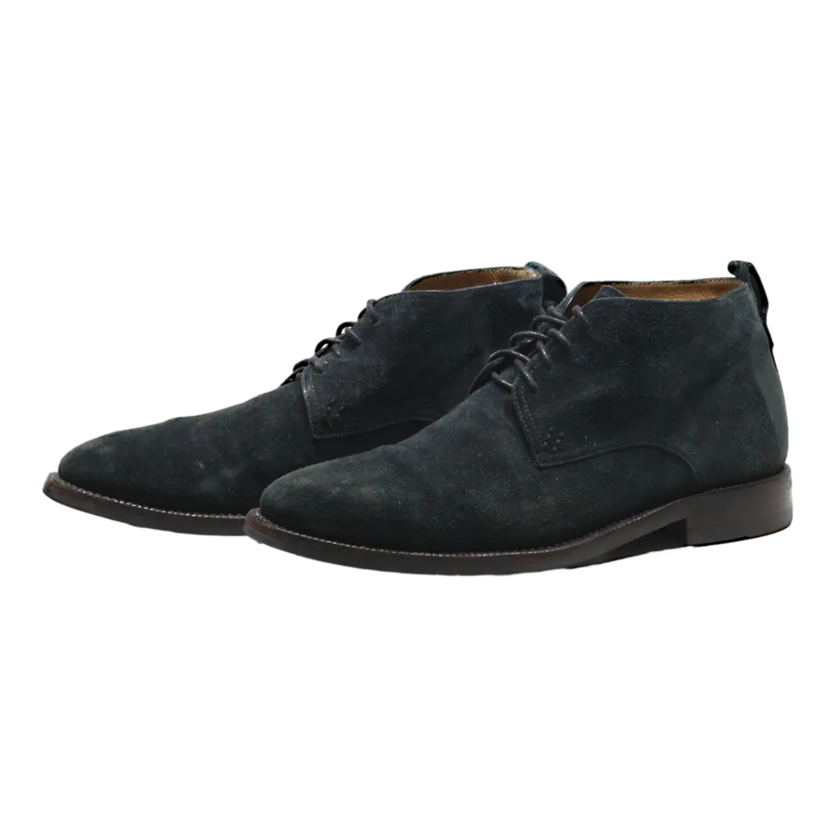 BALLY Desert Boots Black Suede Mens UK 7.5