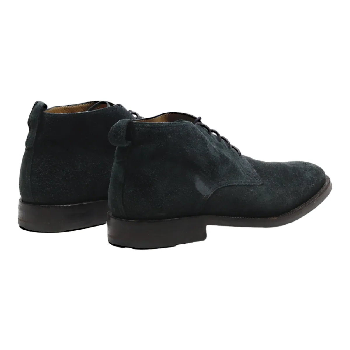 BALLY Desert Boots Black Suede Mens UK 7.5