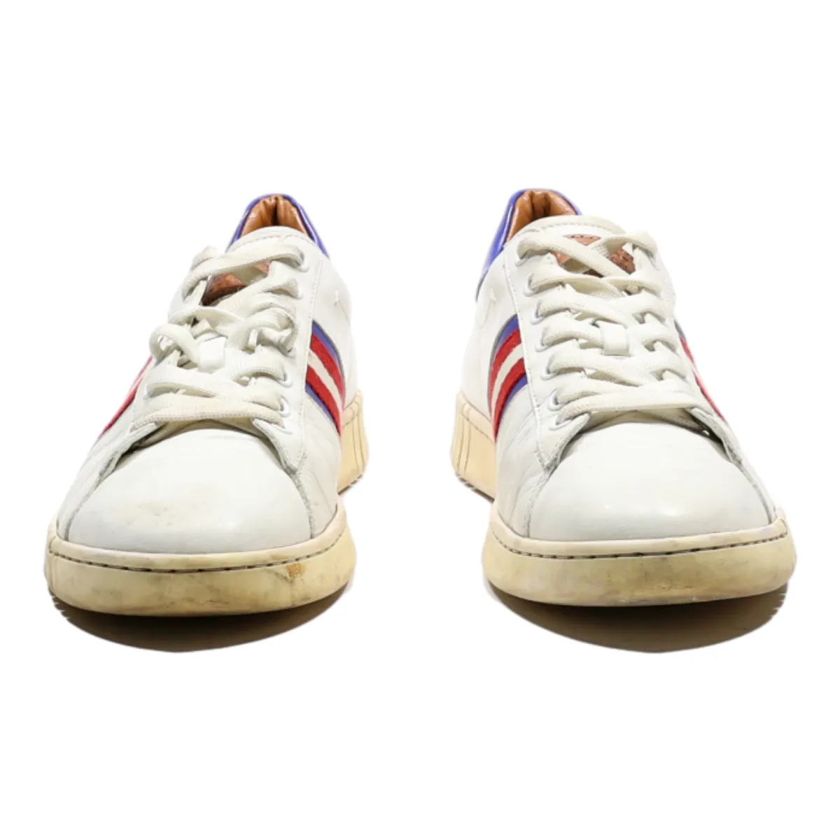BALLY Sneaker Trainers White Synthetic Mens UK 7.5