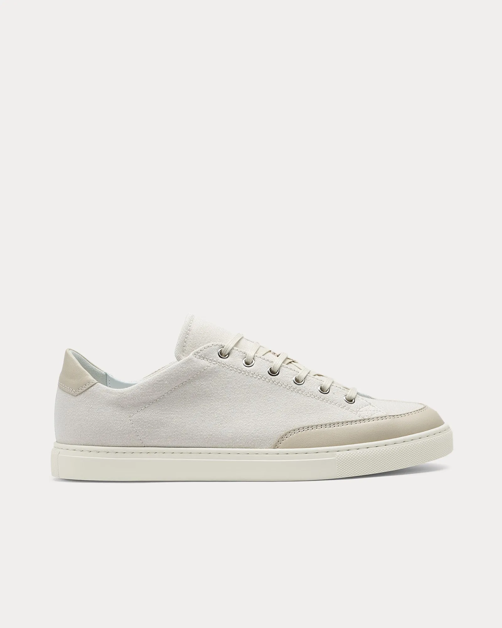 Bumper Canvas Off White Low Top Sneakers