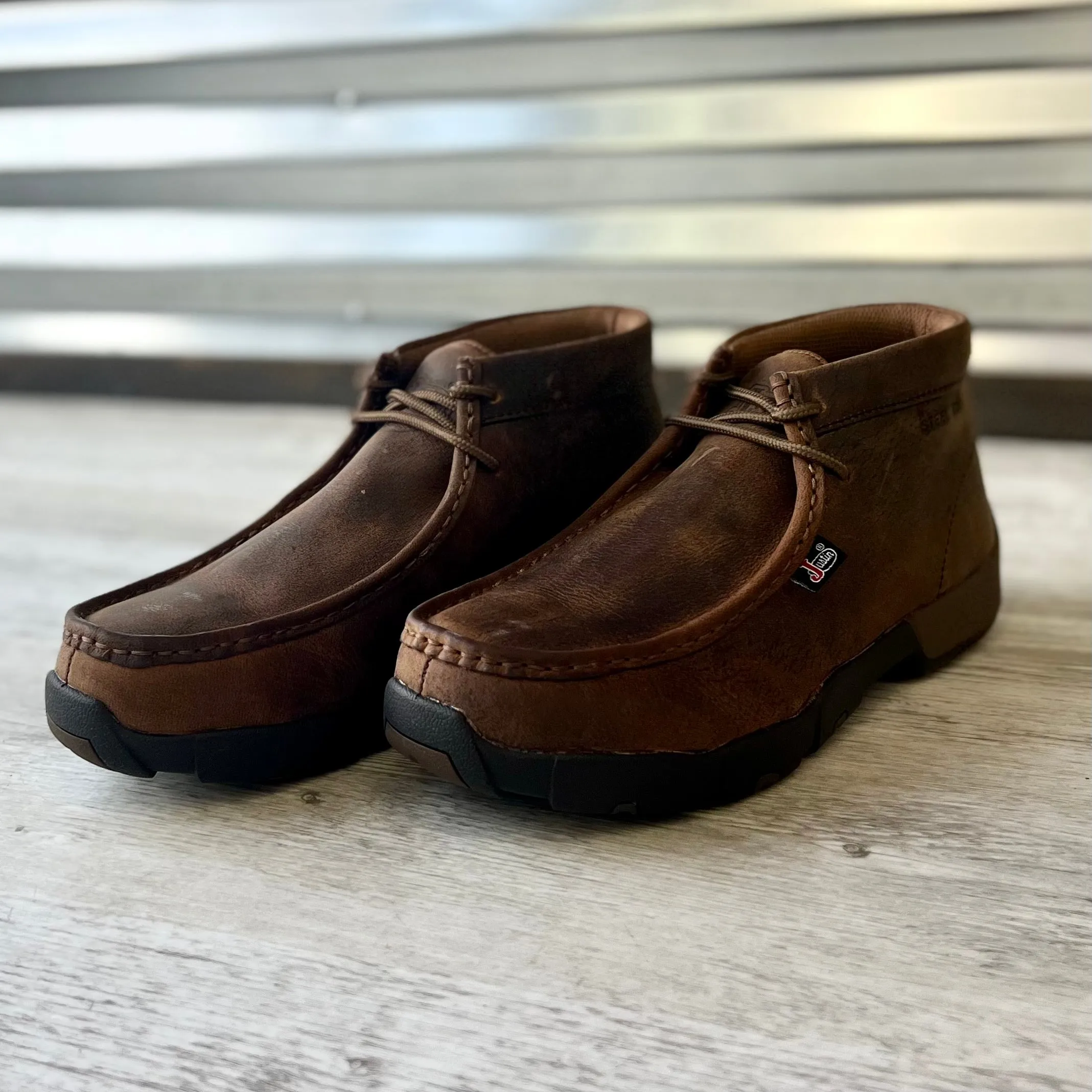 Cappie Steel Toe Chukka