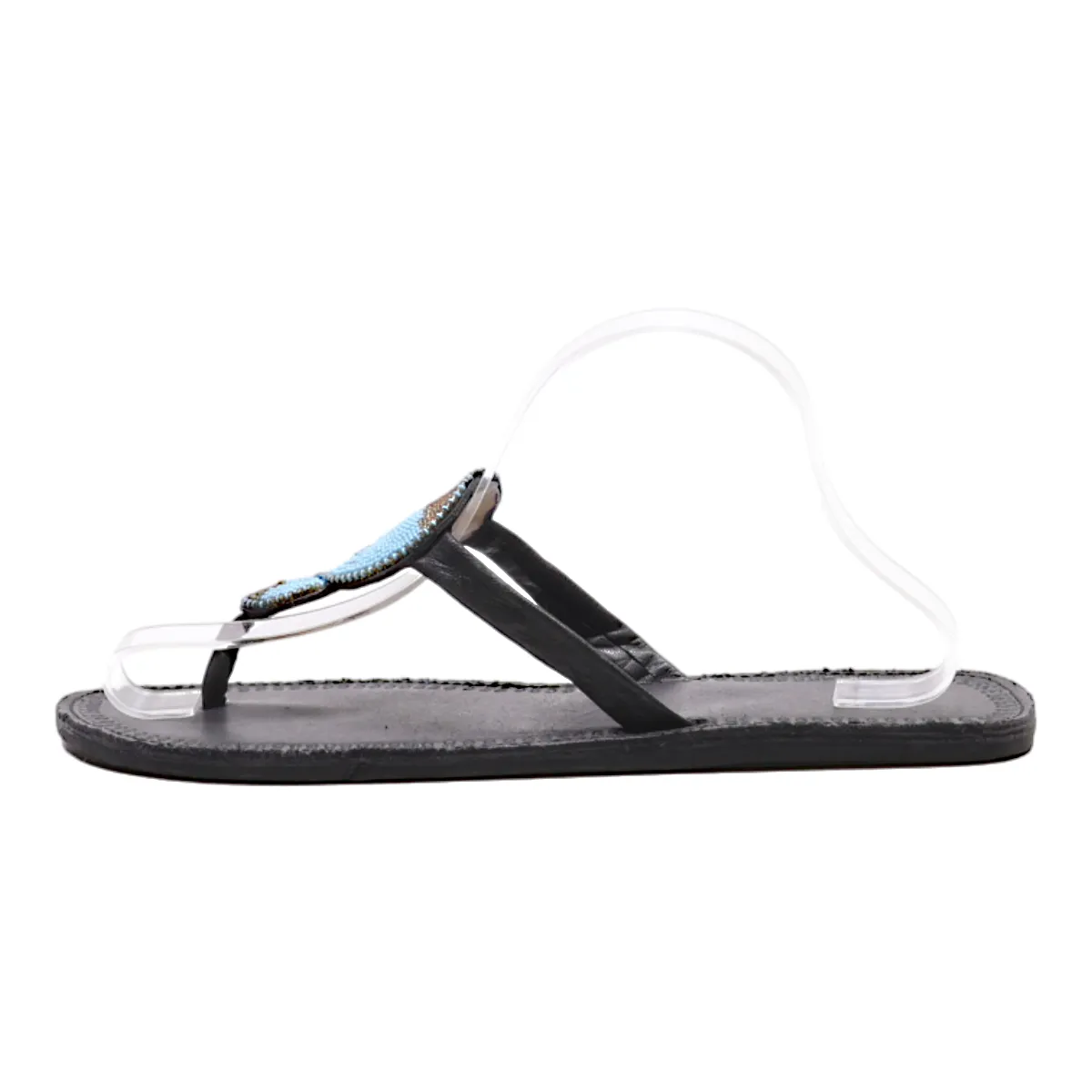 Flip Flop Sandals Black Synthetic Womens UK 9