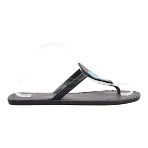 Flip Flop Sandals Black Synthetic Womens UK 9
