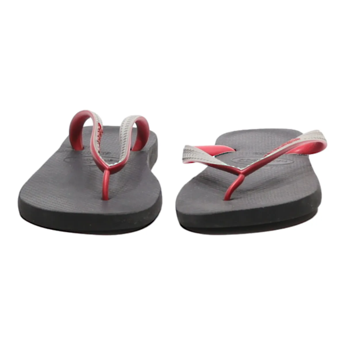 HAVAIANAS Flip Flop Sandals Black Synthetic Womens UK 7