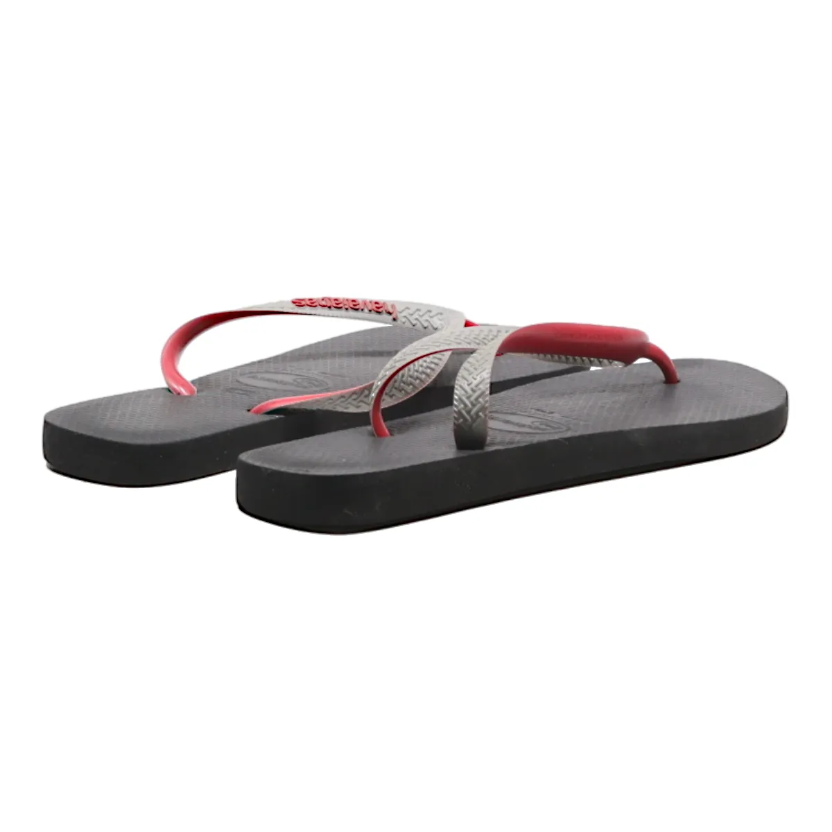 HAVAIANAS Flip Flop Sandals Black Synthetic Womens UK 7