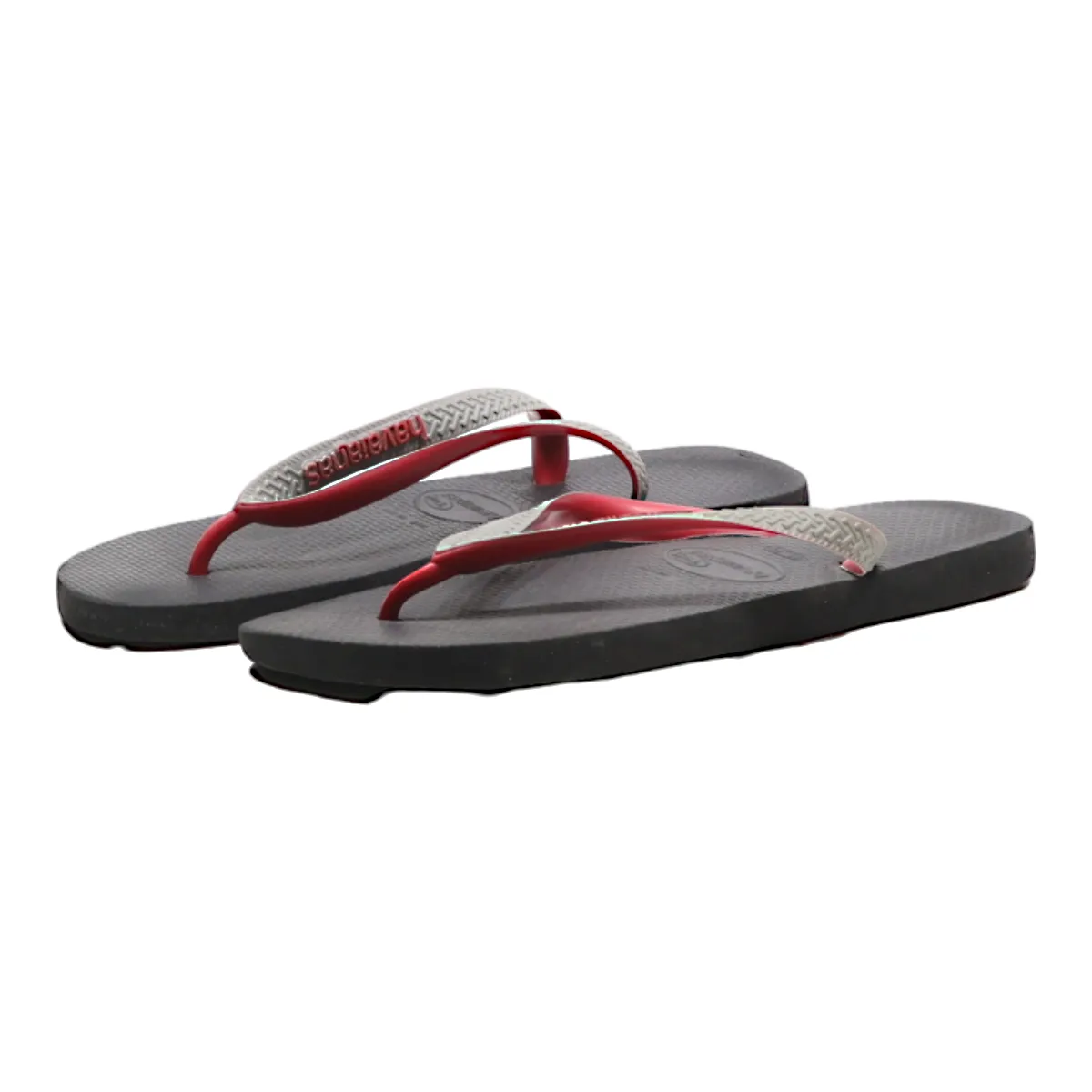 HAVAIANAS Flip Flop Sandals Black Synthetic Womens UK 7