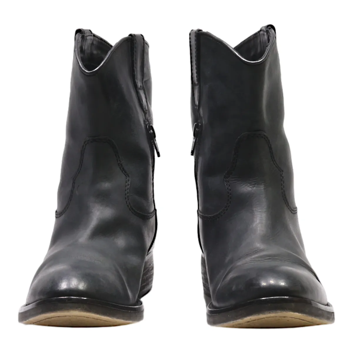 LA SCARPA Ankle Boots Black Leather Womens UK 5