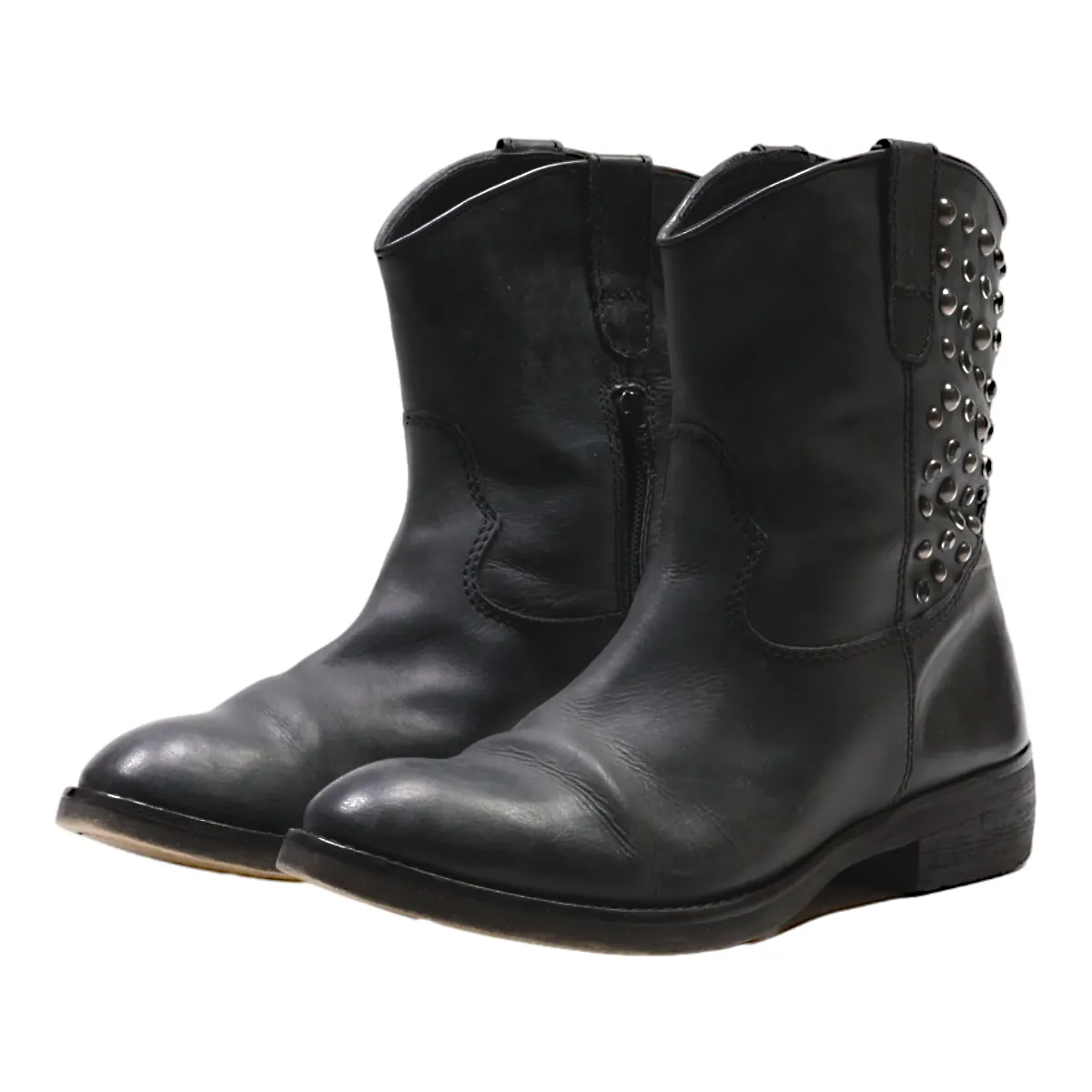 LA SCARPA Ankle Boots Black Leather Womens UK 5