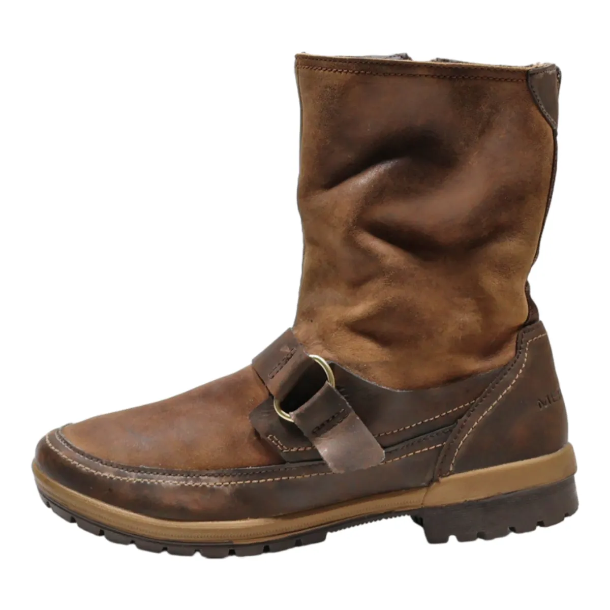 MERRELL High Boots Brown Leather Womens UK 6.5