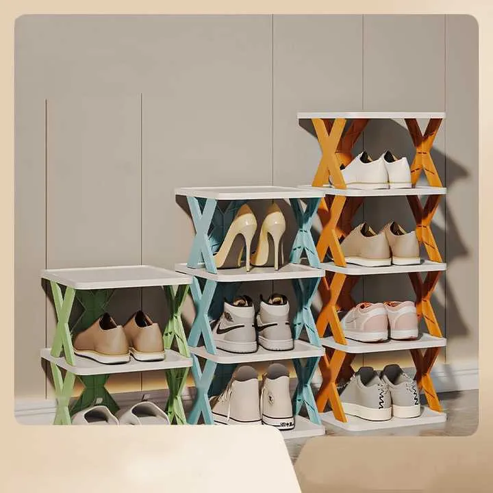 Multi-Layer Smart Shoes Rack Or Storing Shoe Cabinet (5 Layer)