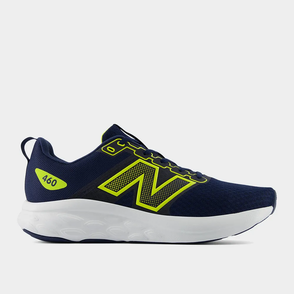 New Balance Mens 460v4 Performance Running Navy/yellow _ 182799 _ Navy