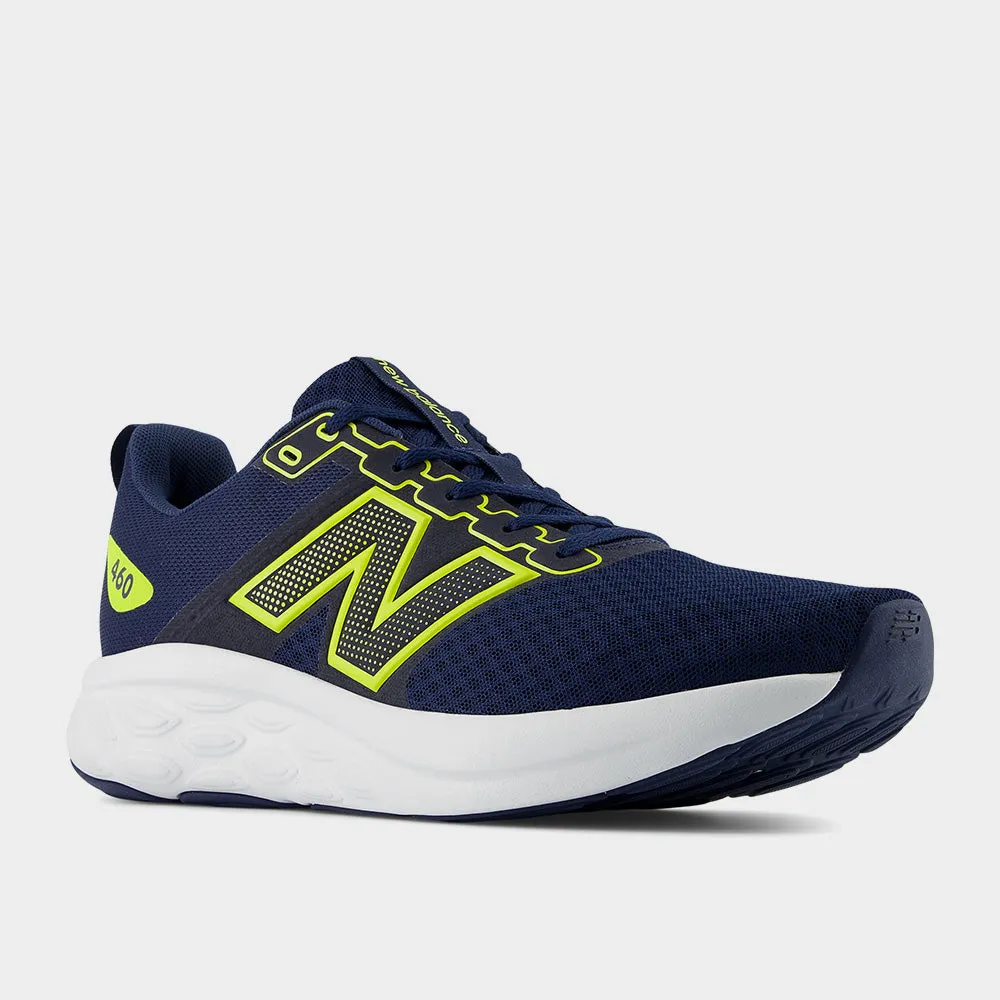 New Balance Mens 460v4 Performance Running Navy/yellow _ 182799 _ Navy