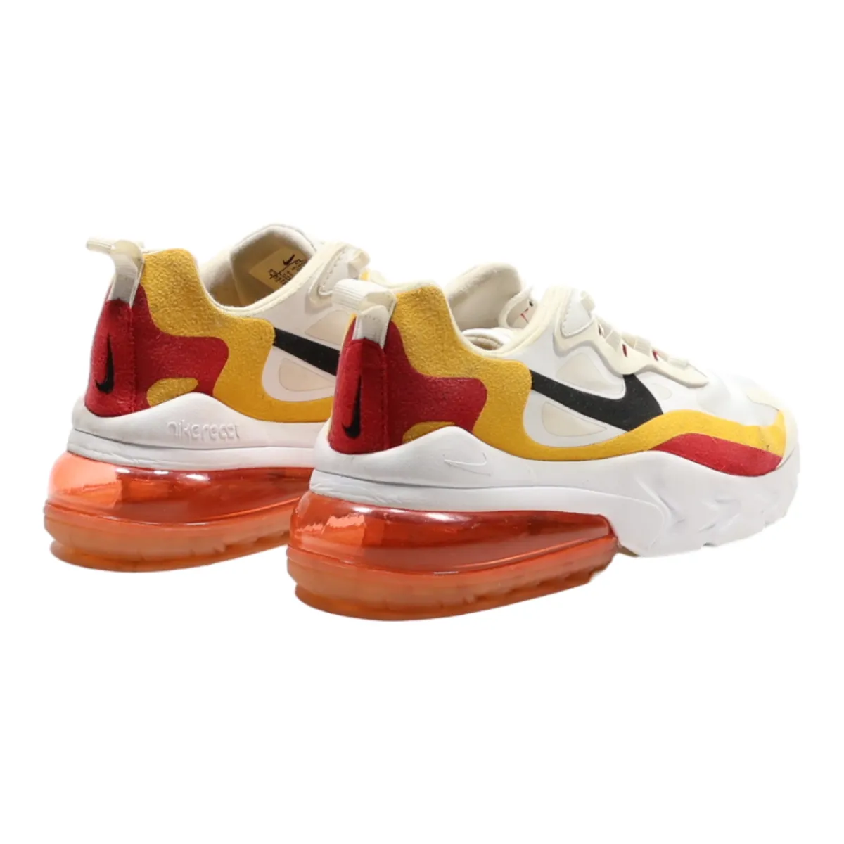 NIKE Platform Trainers White Synthetic Womens UK 4