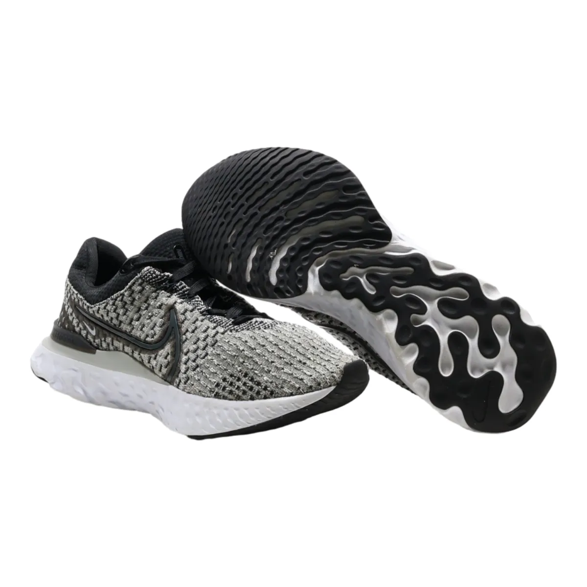 NIKE React Infinity Run 2022 Sneaker Trainers Grey Synthetic Womens UK 6