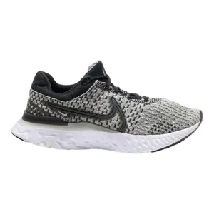 NIKE React Infinity Run 2022 Sneaker Trainers Grey Synthetic Womens UK 6