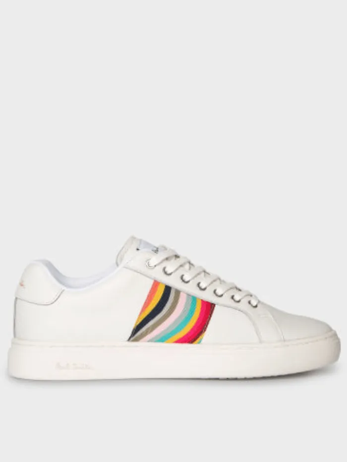 Paul Smith White Lapin Swirl Trainers W1S-LAP68-HCAS 01