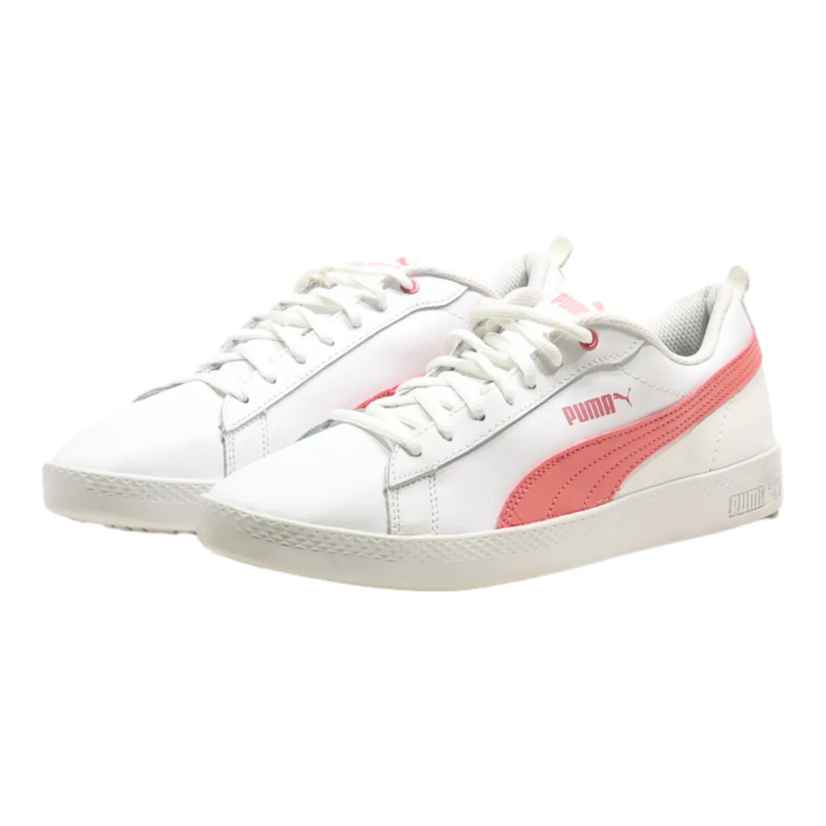 PUMA Sneaker Trainers White Leather Womens UK 6