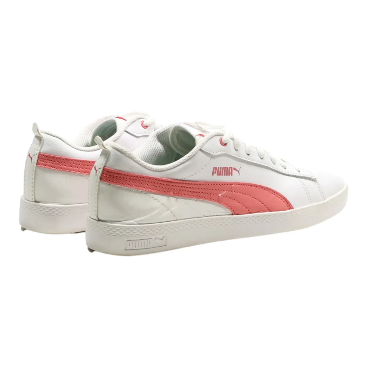 PUMA Sneaker Trainers White Leather Womens UK 6