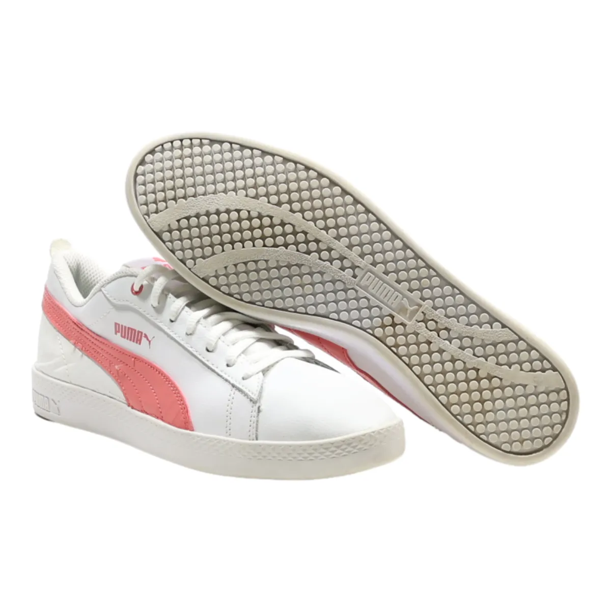 PUMA Sneaker Trainers White Leather Womens UK 6