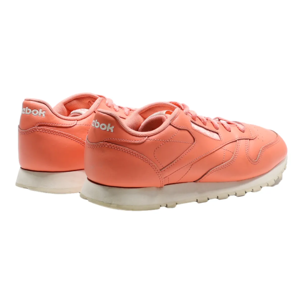 REEBOK Sneaker Trainers Pink Leather Womens UK 6.5