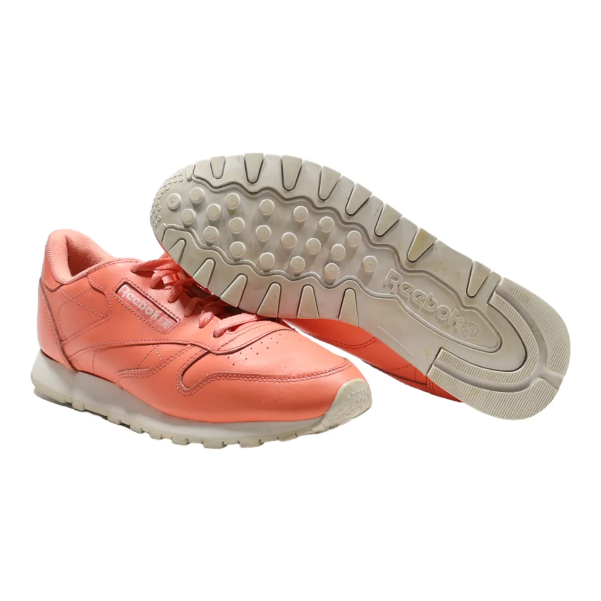 REEBOK Sneaker Trainers Pink Leather Womens UK 6.5