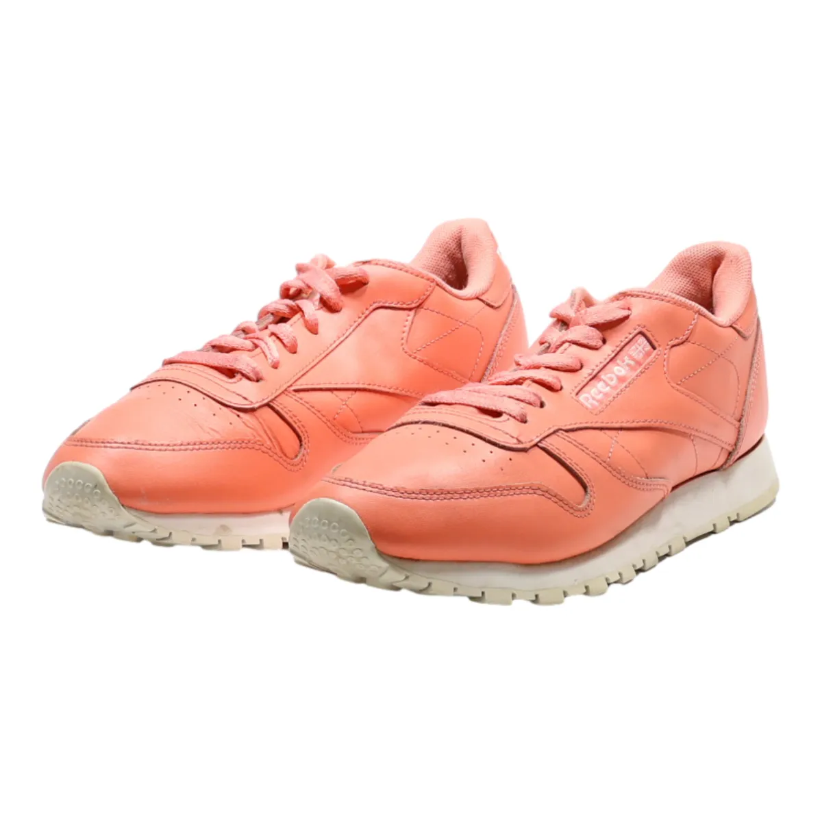 REEBOK Sneaker Trainers Pink Leather Womens UK 6.5