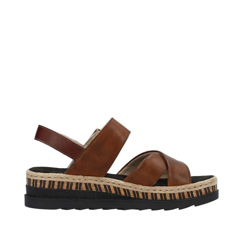 Rieker Multi Strap Sandal|V795124BR