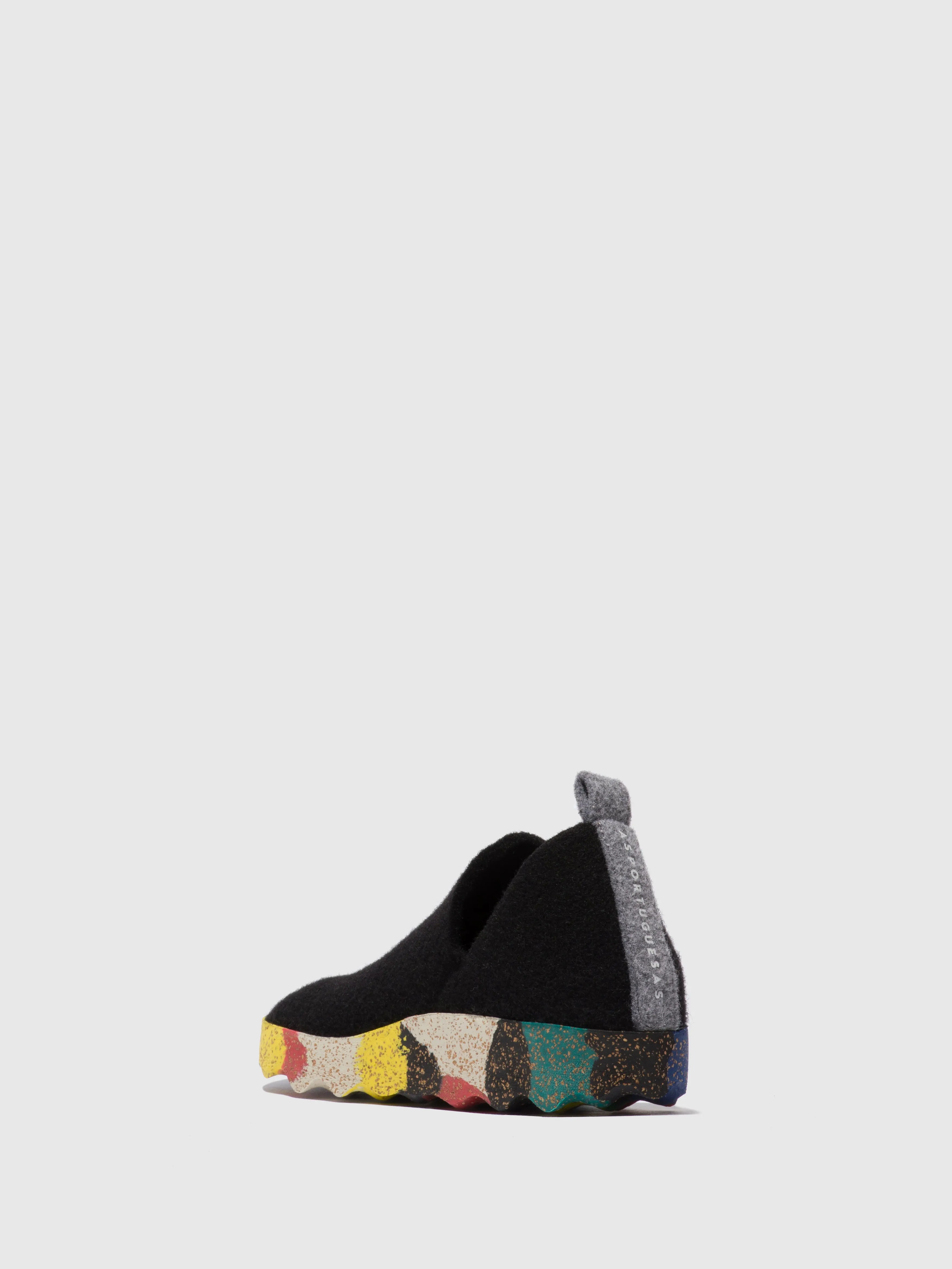Round Toe Shoes CITY MULTI BLACK