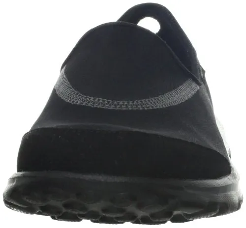 Skechers Performance Women's Go Walk Slip-On Walking Shoe,Black,9 M US