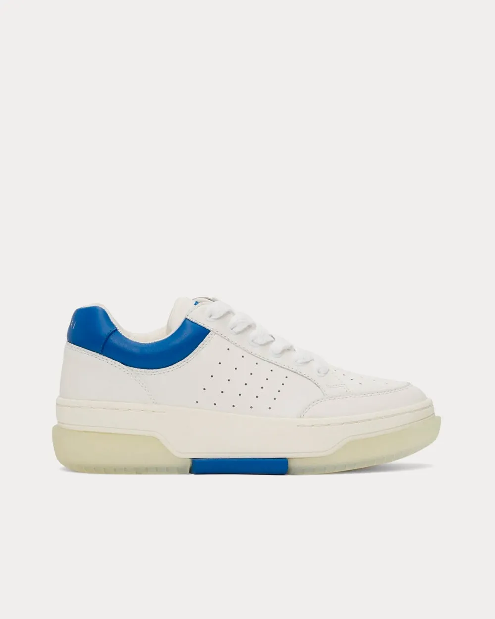 Stadium White / Blue Low Top Sneakers