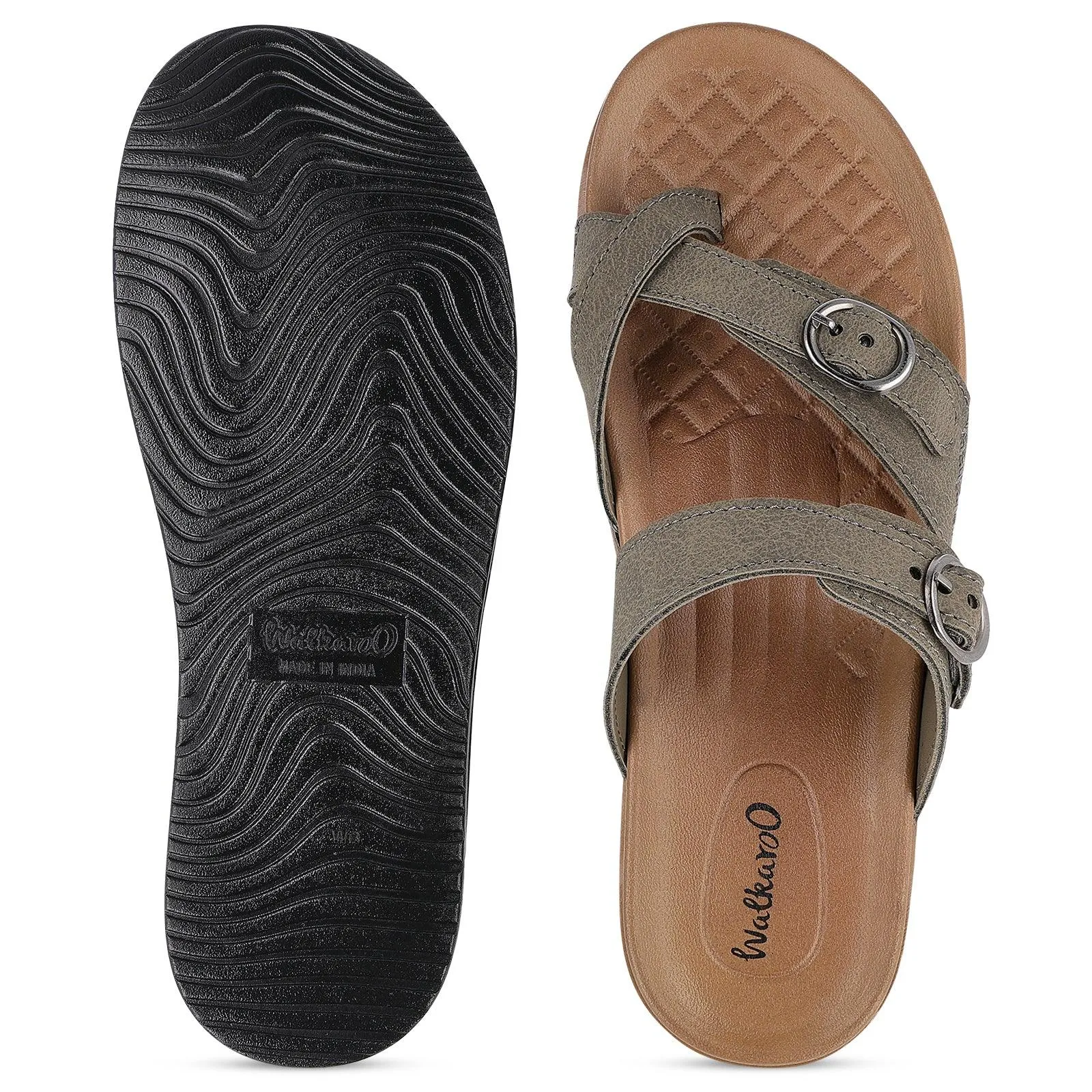 Women's Daily Wear Comfort Sandals - WE2501 OLIVE
